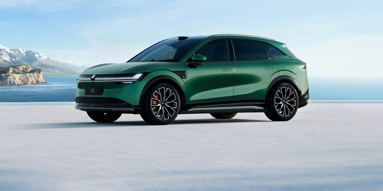 ZEEKR 7X Forest Green